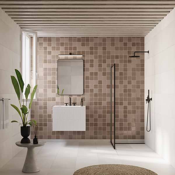 Portmore Taupe 4x4 Glazed Ceramic Tile