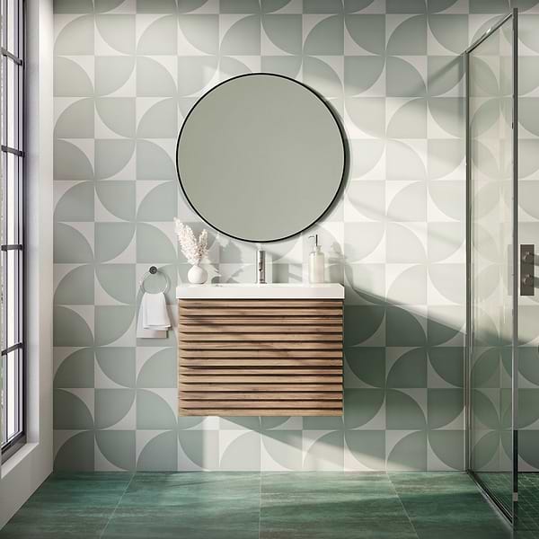 Bond Viridum Green 12x24 Matte Porcelain Tile