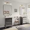 Nora Gray 24" Single Vanity with Carrara Marble Top; in Style Ideas Cottage