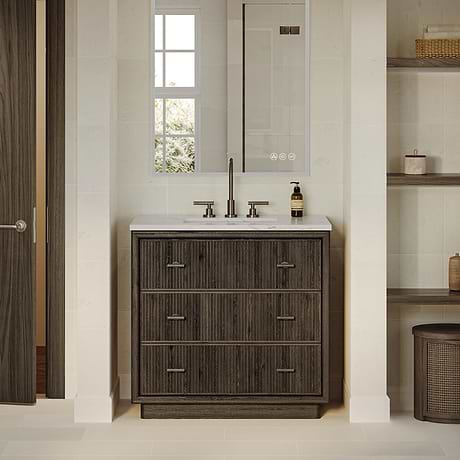 TileBar Studio Vanities Rhett Espresso Oak 36