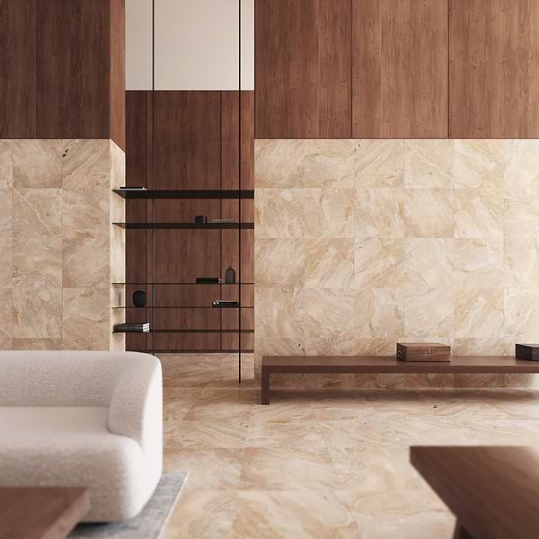 Breccia Oniciata 24x24 Honed Marble Tile
