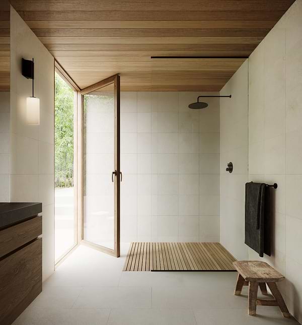 Corinthian White 12x12 Honed Limestone Tile