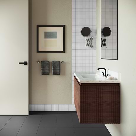 Modari White 3x3 Matte Porcelain Mosaic Tile