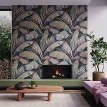 Monet Temptation Multicolor 24x48 Artisan Decor Matte Porcelain Wall Tile