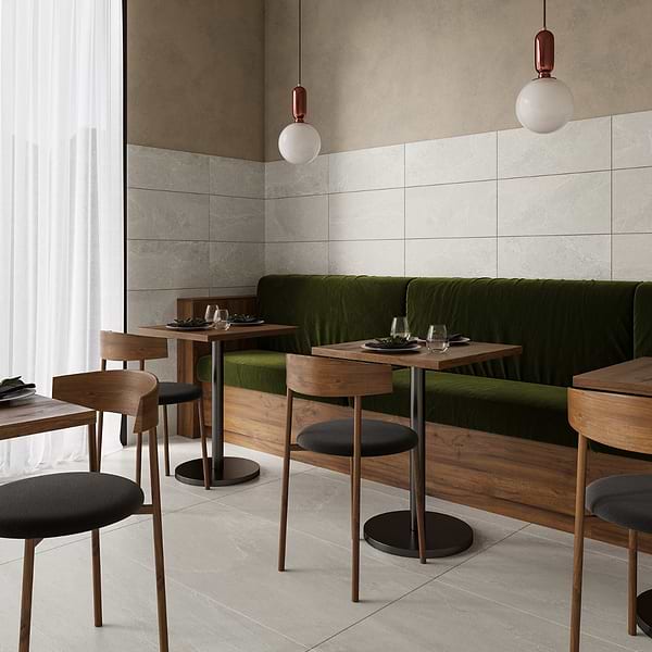 ZenTech Chalk White 12x24 Matte Porcelain Tile