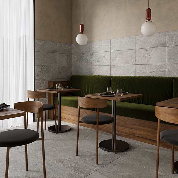 ZenTech Silver Gray 24x48 Matte Porcelain Tile