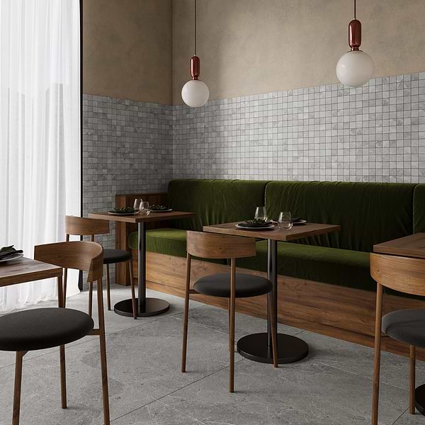 ZenTech Silver Gray 36x36 Matte Porcelain Tile