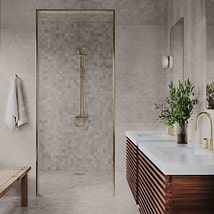 Stoneside Pearl Gray Chevron 12x36 Matte Ceramic Tile