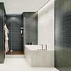 Seaside Ash Gray 4x8 Crackled Glossy Ceramic Tile