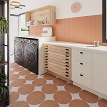 Stacy Garcia Maddox Terracotta Orange 4x8 Matte Ceramic Subway Tile
