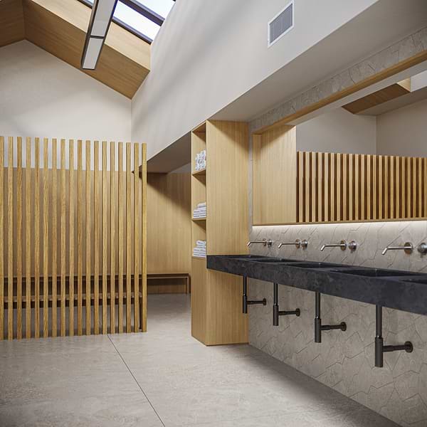 Era Linen White Organic Pattern Limestone Look Matte Porcelain Mosaic Tile