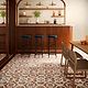 Angela Harris Mediterra Flora Terracotta 8x8 Matte Porcelain Tile