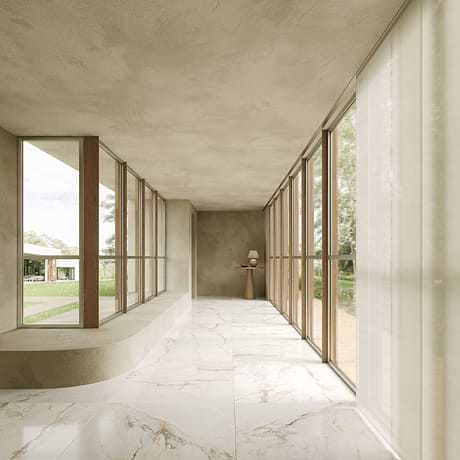 Calacatta Macchia White Gold 48x48 Marble Look Polished Porcelain Tile