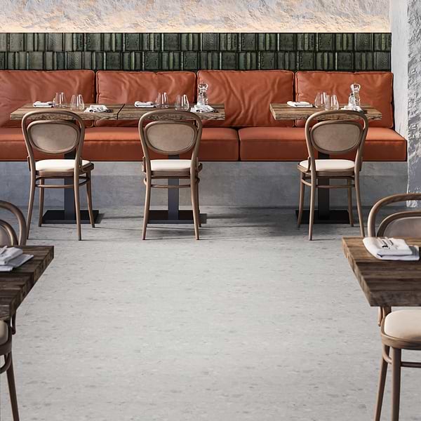 Rizo LVT Silver Beige 12x24 Glue Down Luxury Vinyl Tile 28mil