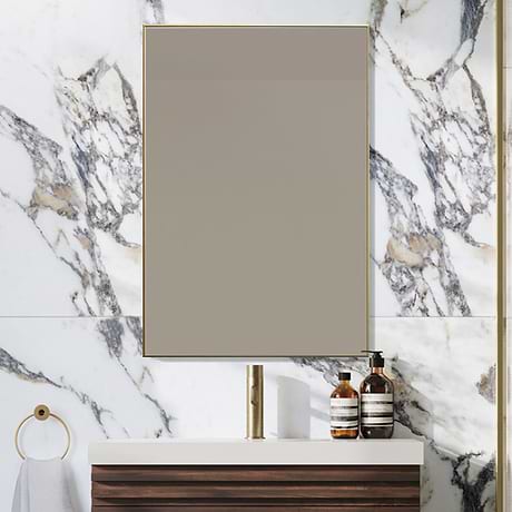 Everyday Dawn Gold  21x31" Rectangle Mirror