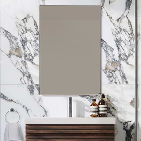 Everyday Dawn Silver 21x31" Rectangle Mirror