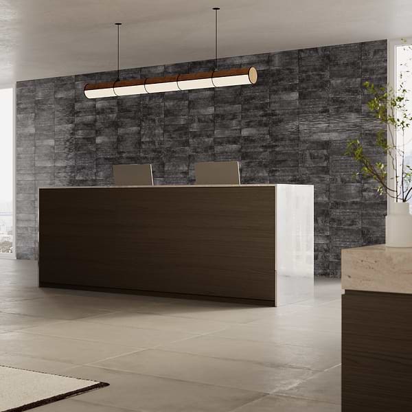 Aquarella Storm Gray 4x16 Glossy Ceramic Tile