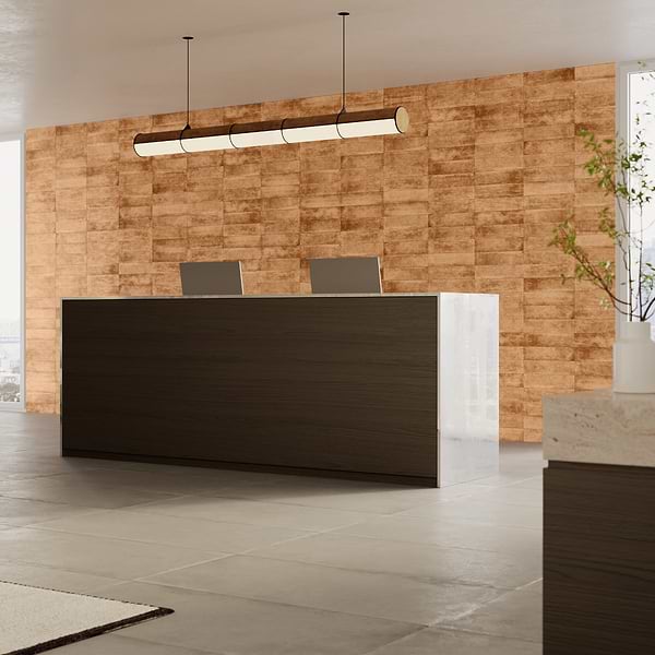 Aquarella Sunset Orange 4x16 Glossy Ceramic Tile