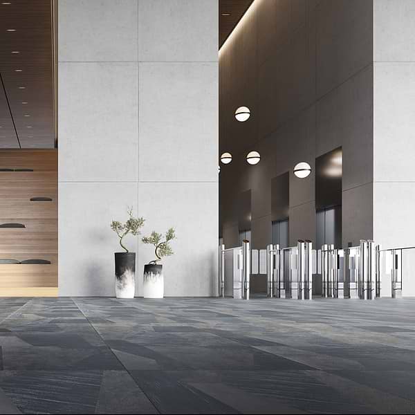 Stories Black 24x24 Matte Porcelain Tile