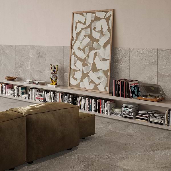ZenTech Greige Beige 12x24 Matte Porcelain Tile