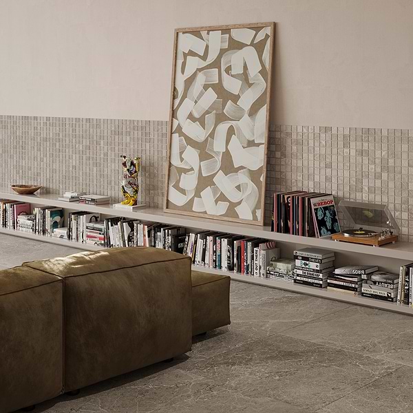 ZenTech Greige Beige 36x36 Matte Porcelain Tile
