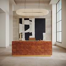 Stoneside Cream Beige 36x36 Matte Porcelain Tile