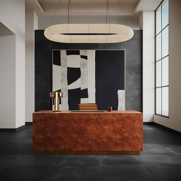Stoneside Charcoal Gray 36x36 Matte Porcelain Tile