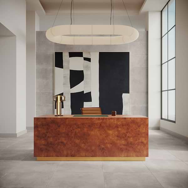 Stoneside Pearl Gray 36x36 Matte Porcelain Tile
