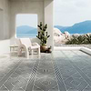 Nolita Black & White 24x24 Matte Porcelain Tile