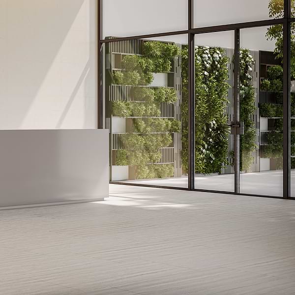 Nashville Taupe 24x48 Travertine Look Matte Porcelain Tile