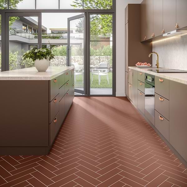 Roller Terracotta 3x11 Matte Porcelain Subway Tile