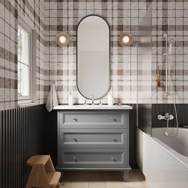 Nora Gray 36" Single Vanity with Carrara Marble Top