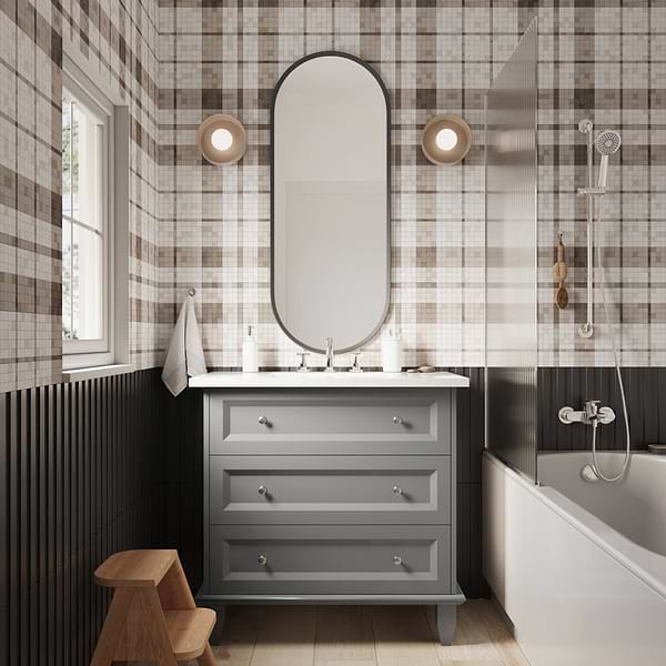 Nora Gray 36" Single Vanity with Pure White Quartz Top