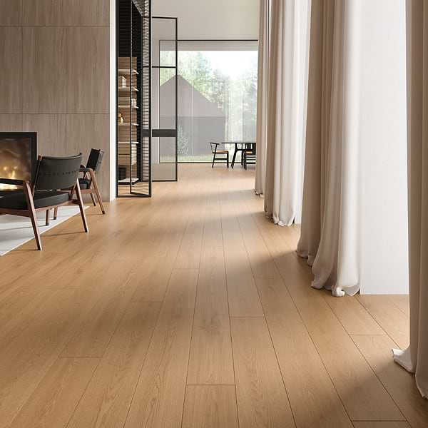 Oaktree Elegant Copper Brown 7x60 XL Wood Look Matte Porcelain Tile