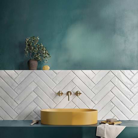 Ceramic Subway Tile for Backsplash,Kitchen Wall,Bathroom Wall,Shower Wall