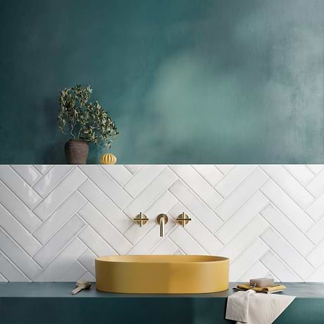 Ceramic Subway Tile for Backsplash,Kitchen Wall,Bathroom Wall,Shower Wall