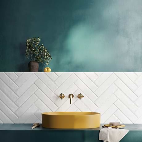 Ceramic Subway Tile for Backsplash,Kitchen Wall,Bathroom Wall,Shower Wall