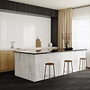Stonework Peak Alaska White 12x24 3D Satin Marble Tile