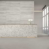 Nashville Gray 24x48 Travertine Look Polished Porcelain Tile