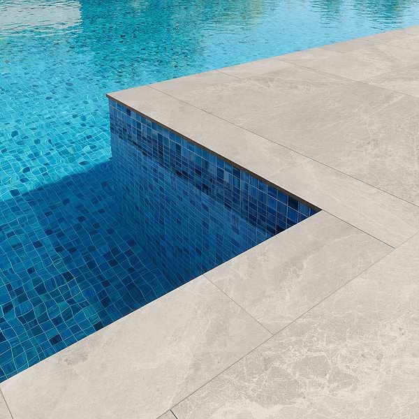 ZenTech Chalk White 24x48 Matte Porcelain 2CM Outdoor Paver