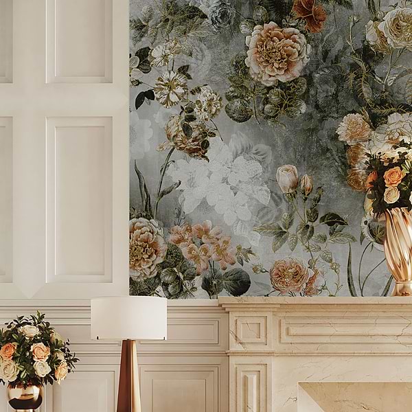 Art Gallery by Paula Purroy Dalia Vintage Multicolor 24x48 Artisan Decor Matte Porcelain Tile 