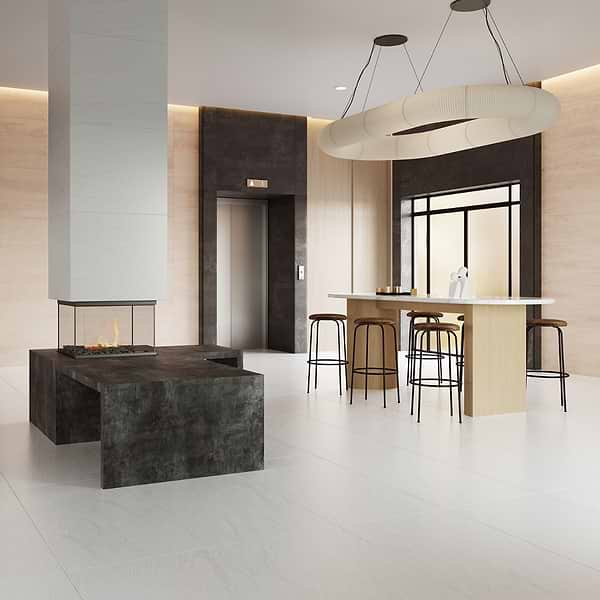 Breeze Dune Dolomite Warm White 24x48 Matte Porcelain Tile