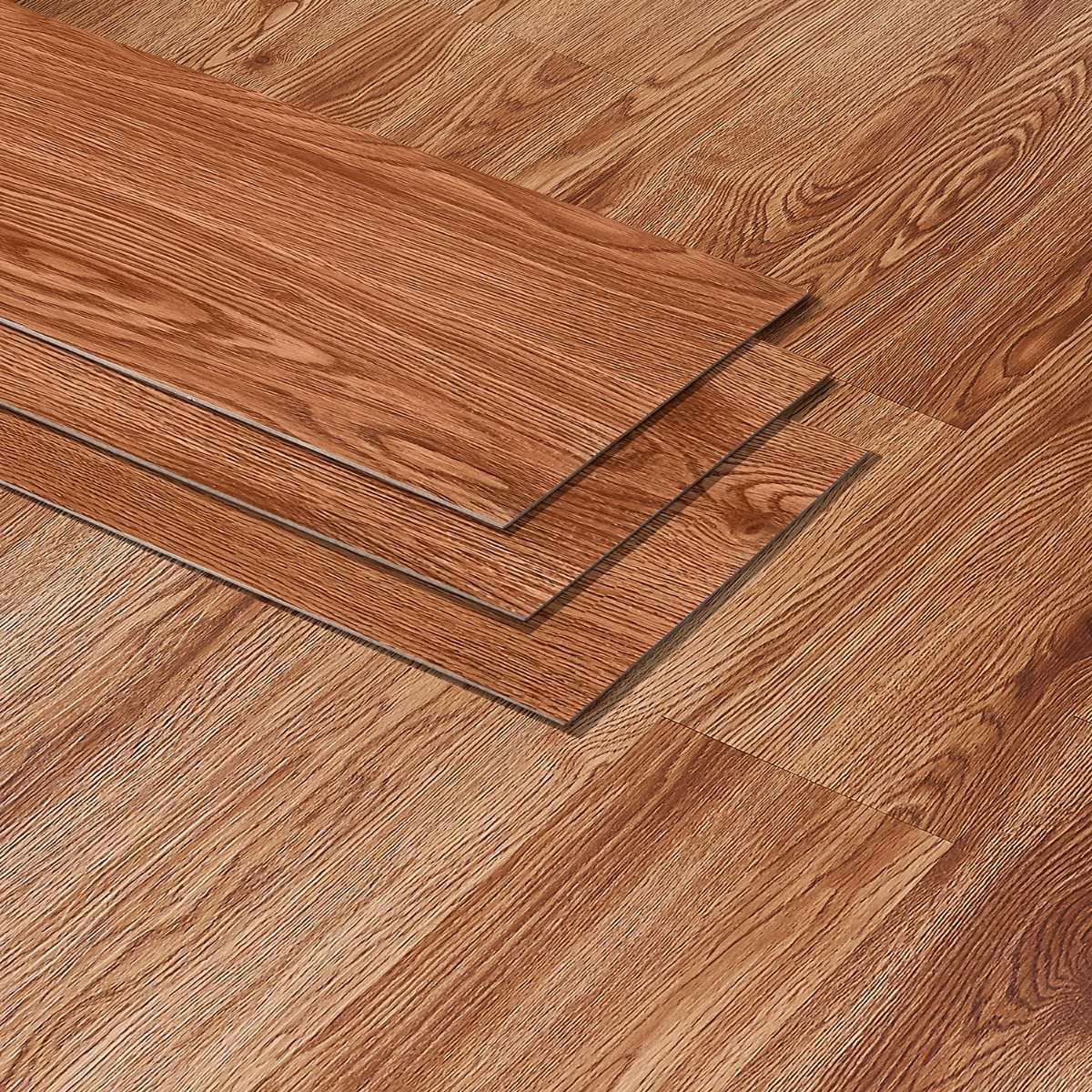 ReNew Opulence Oak Gingered 6mil Wear Layer Glue Down 6x48 Luxury Vinyl Plank Flooring