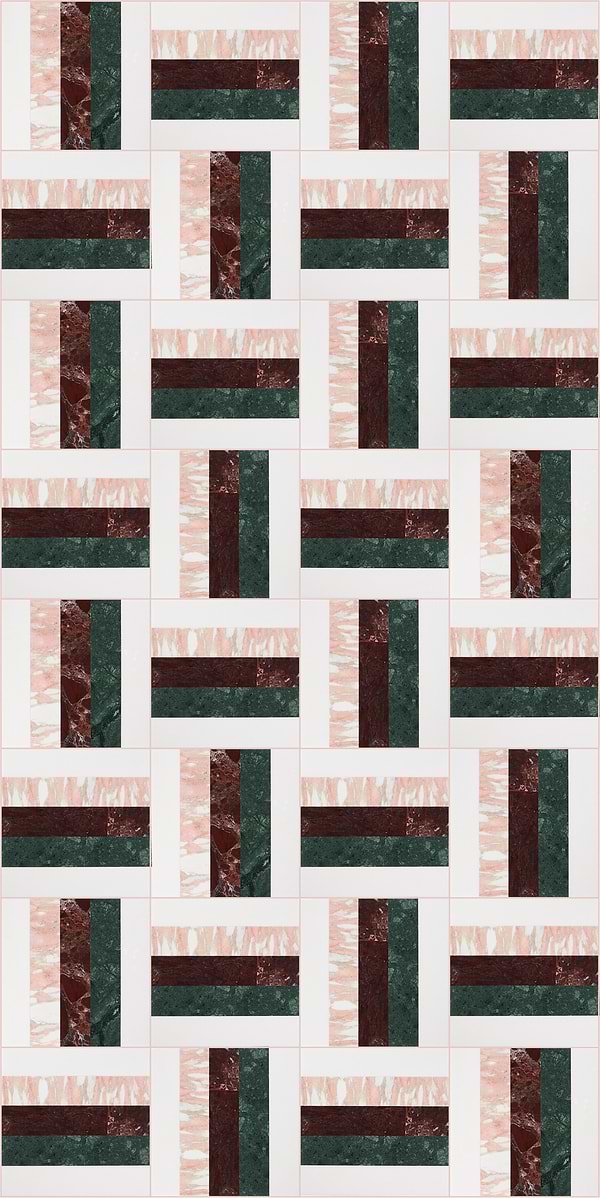 Arc Passion 12x12 Polished Marble By Elizabeth Sutton: Pattern 12