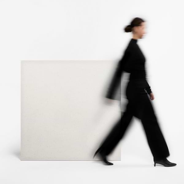 Hikari Chalk White 48x48 Matte Porcelain Tile