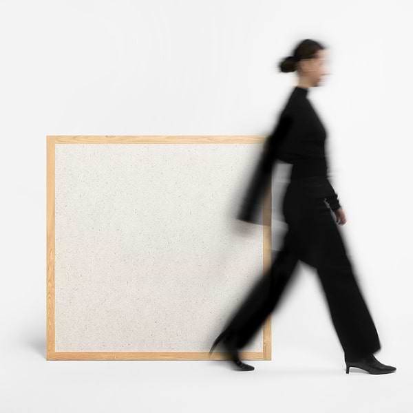 Hikari Frame Paper Cream 48x48 Matte Porcelain Tile