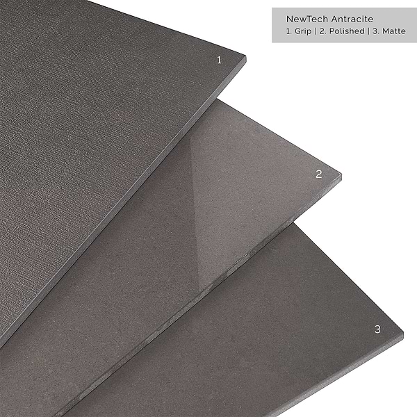 NewTech Antracite 24x24 Matte Porcelain Tile