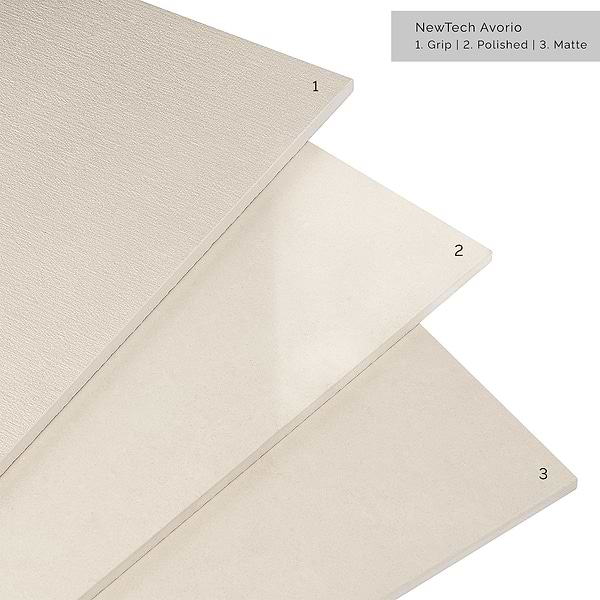 NewTech Avorio 12x24 Matte Porcelain Tile