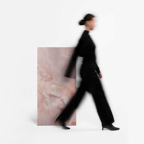 Jewel Onyx Coral Pink 24x48 Polished Porcelain Tile