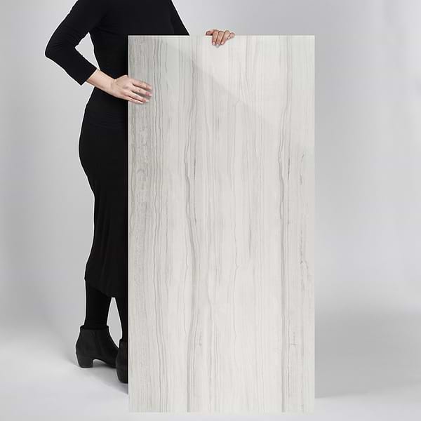 DreamStone Luminus White 24x48 Polished Porcelain Tile